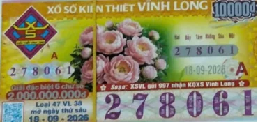 Cà Mau - Vé số uy tín